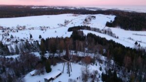 14.12.2021 - Herrischried: DJI Mavic 2 Zoom: Gugelturm, Engelschwand